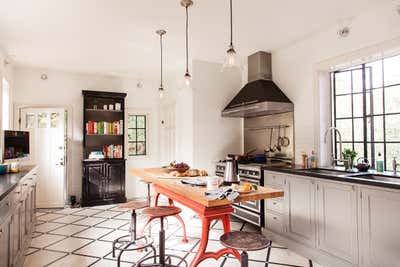  Industrial Family Home Kitchen. Los Feliz by Nickey Kehoe Design.