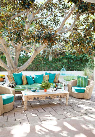  Beach Style Family Home Patio and Deck. Malibu Ranch by Nickey Kehoe Design.