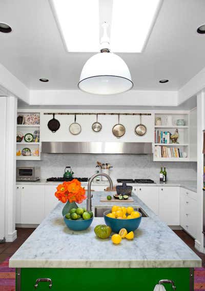  Contemporary Family Home Kitchen. Malibu Ranch by Nickey Kehoe Design.