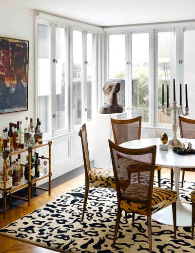  Eclectic Family Home Dining Room. North Beach Home by Wick Design.