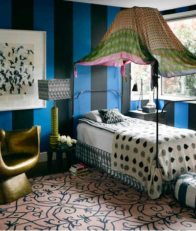  Eclectic Family Home Children's Room. North Beach Home by Wick Design.