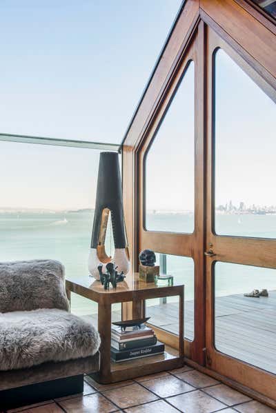  Eclectic Beach House Living Room. Sausalito Home by Wick Design.