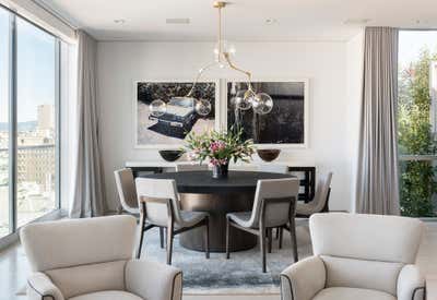  Contemporary Apartment Dining Room. Pacific Heights Residence by Wick Design.