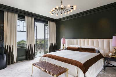  Mid-Century Modern Family Home Bedroom. San Francisco Decorators Showcase 2015 by Wick Design.