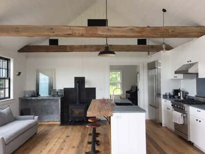  Rustic Vacation Home Kitchen. Shelter Island Retreat by All Things Dirt.