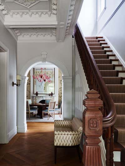 Traditional Family Home Entry and Hall. Sydney Homecoming by Thomas Hamel & Associates.