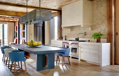  Craftsman Vacation Home Kitchen. Mountain Hideaway by Thomas Hamel & Associates.