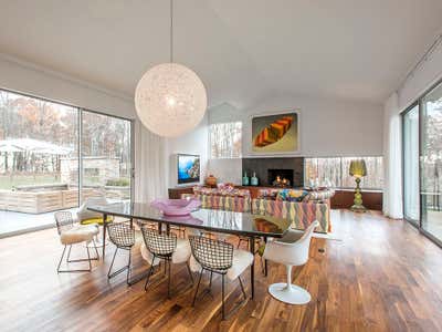  Mid-Century Modern Family Home Living Room. Modern Bohemian by B. Jarold and Company, LLC.