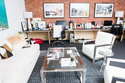 Modern Office and Study. Coveteur  by Tamara Eaton Design.