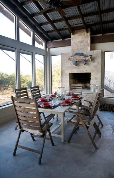 Coastal Patio and Deck. Hill Country Retreat by Round Table Design, Inc..