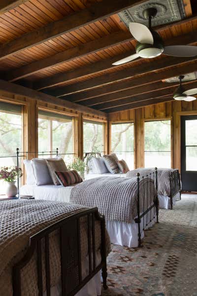  Rustic Vacation Home Children's Room. River Cabin by Round Table Design, Inc..