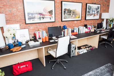  Modern Office Workspace. Coveteur  by Tamara Eaton Design.