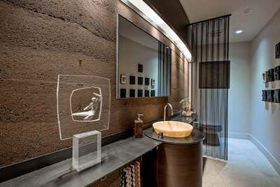  Eclectic Family Home Bathroom. Arizona Mid-Century Modern Residence by B. Jarold and Company, LLC.