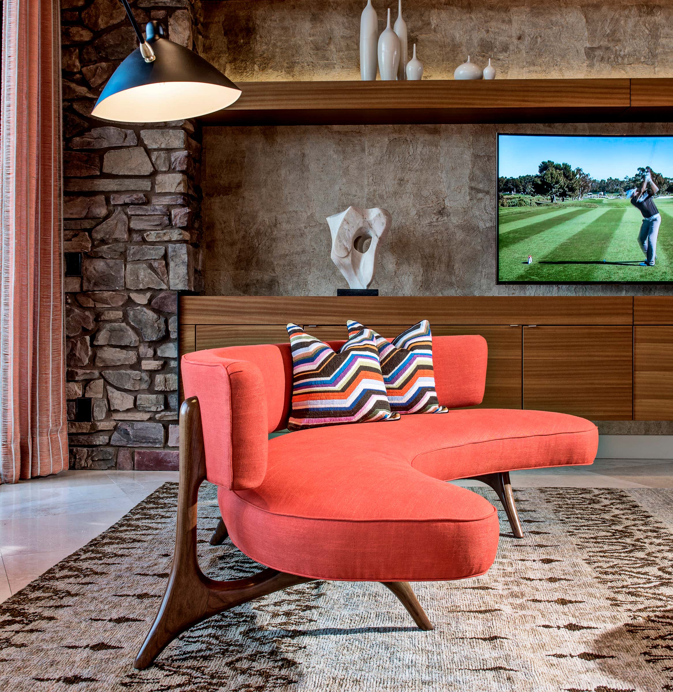 Mid-Century Modern Living Room