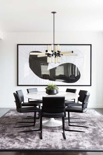  Modern Apartment Dining Room. Tribeca Loft by Chango & Co..
