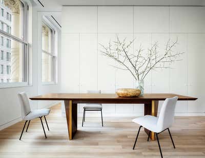  Contemporary Apartment Dining Room. Cast Iron House by Brad Ford ID.