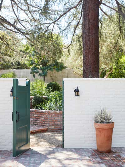  Cottage Exterior. Santa Monica Mountains by Nickey Kehoe Design.