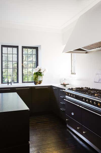  Transitional Family Home Kitchen. Hogg's Hollow  by Julie Charbonneau Design.