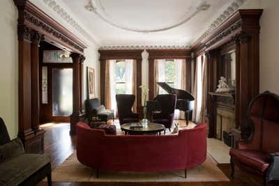  Mid-Century Modern Family Home Living Room. Prospect Genius  by Tamara Eaton Design.