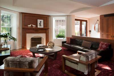  Mid-Century Modern Family Home Living Room. Prospect Genius  by Tamara Eaton Design.