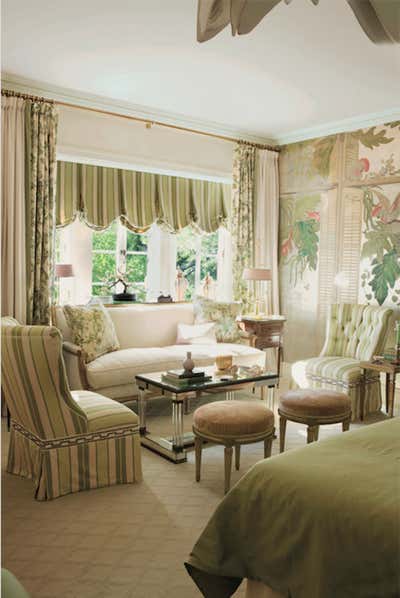  Traditional Family Home Bedroom. Beverly Hills Estate by Mary McDonald.