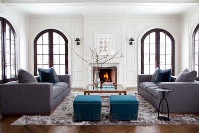  Traditional Family Home Living Room. Country Home by Julie Charbonneau Design.
