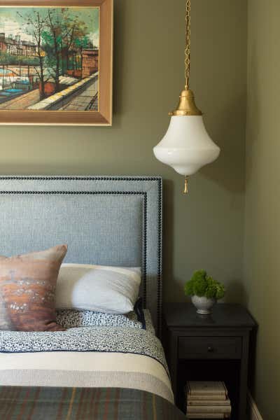  Eclectic Apartment Bedroom. Logan Square Vintage by Steve and Filip Design.