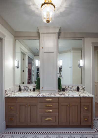  Traditional Apartment Bathroom. Logan Square Vintage by Steve and Filip Design.