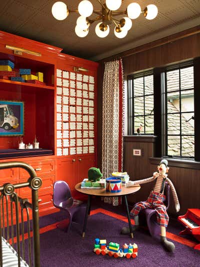  Traditional Entertainment/Cultural Children's Room. Lake Forest Showhouse by Steve and Filip Design.
