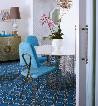  Eclectic Mid-Century Modern Hotel Dining Room. Eau Palm Beach Resort & Spa by Jonathan Adler.