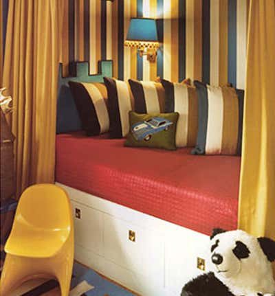  Traditional Apartment Children's Room. NYC Private Residence by Jonathan Adler.