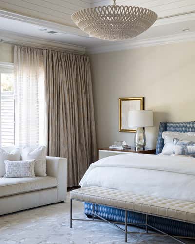  Transitional Family Home Bedroom. Atherton Residence by Heather Wells Inc.