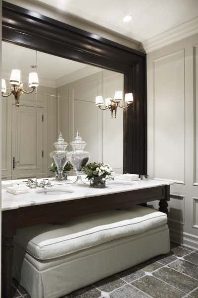  Traditional Family Home Bathroom. Westmount by Julie Charbonneau Design.