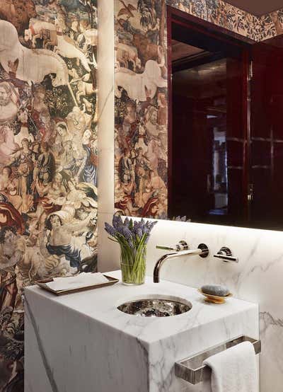  Eclectic Apartment Bathroom. Park Avenue Duplex by Stone Fox Architects LLP.