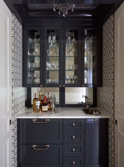  Traditional Family Home Bar and Game Room. Midwest Country Estate by Heather Wells Inc.