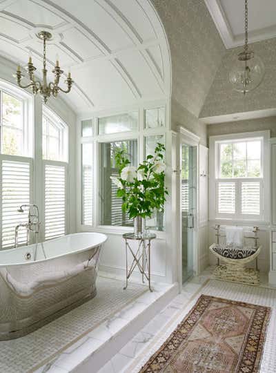  Traditional Family Home Bathroom. Midwest Country Estate by Heather Wells Inc.