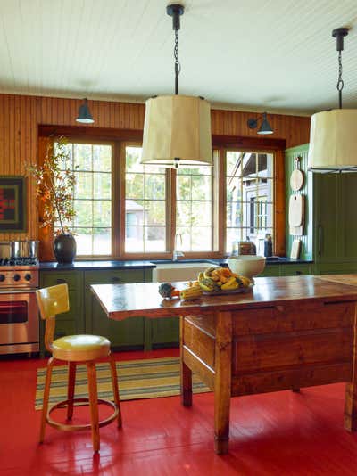  Country Kitchen. Lake House by Heather Wells Inc.