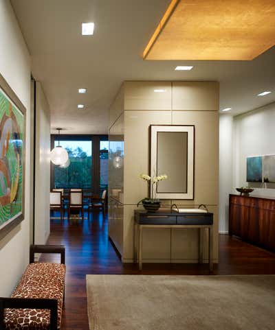  Contemporary Apartment Entry and Hall. Lincoln Park Apartment by Heather Wells Inc.