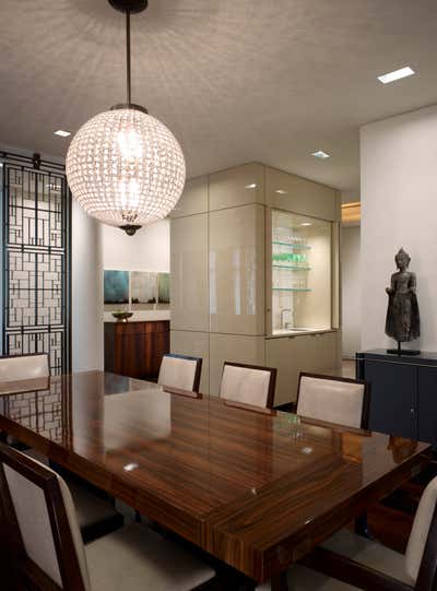  Contemporary Apartment Dining Room. Lincoln Park Apartment by Heather Wells Inc.