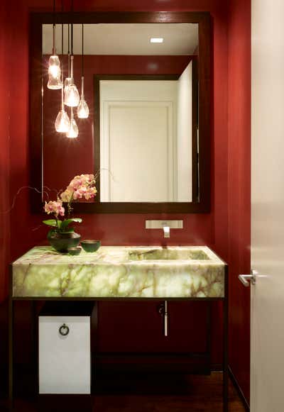  Contemporary Apartment Bathroom. Lincoln Park Apartment by Heather Wells Inc.