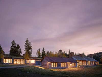  Rustic Vacation Home Exterior. Mountaintop Modern by WRJ Design Associates.