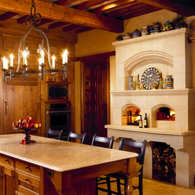  Traditional Family Home Kitchen. North Shore English Manor by Heather Wells Inc.