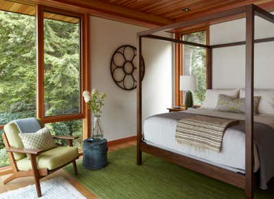  Modern Vacation Home Bedroom. Sunapee Lakeside Home by Heather Wells Inc.