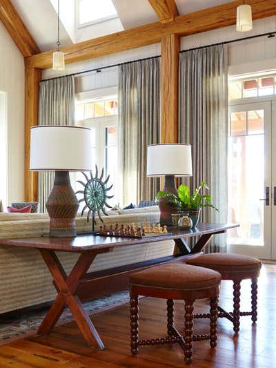  Country Vacation Home Living Room. Stowe Mountain Home by Heather Wells Inc.