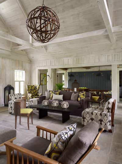  Traditional Family Home Bar and Game Room. Tennis Cottage by Heather Wells Inc.