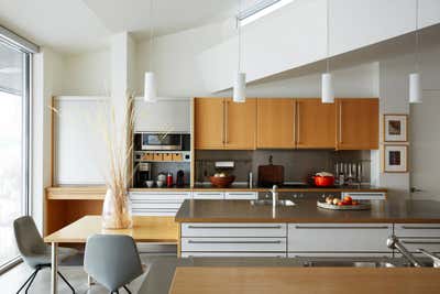  Mid-Century Modern Family Home Kitchen. An Architectural Masterpiece by WRJ Design Associates.