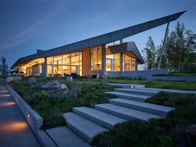  Modern Family Home Exterior. An Architectural Masterpiece by WRJ Design Associates.