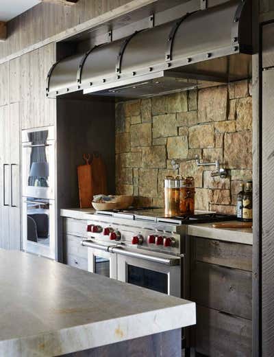  Rustic Family Home Kitchen. Nodding to Nature by WRJ Design Associates.
