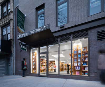 Retail Exterior. Greenlight Lefferts Gardens by Frederick Tang Architecture.