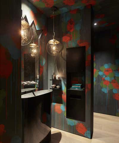  Eclectic Apartment Bathroom. Enchanted Forest by JayJeffers.